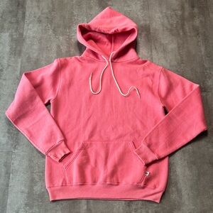 Vintage Russell Athletic Hoodie Mens Small Pink RARE